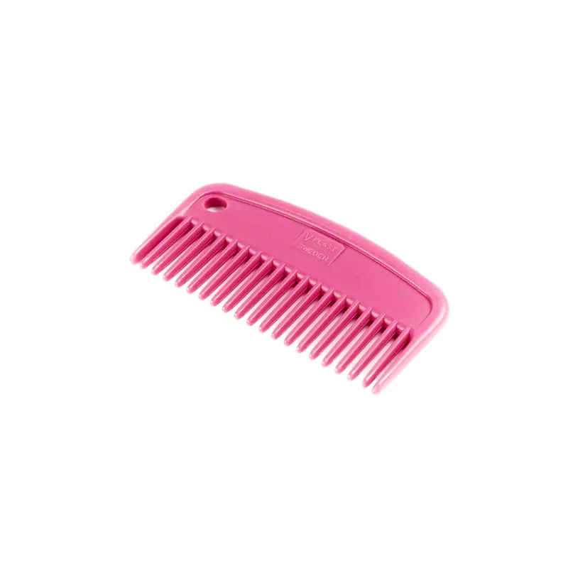 Shires Large Plastic Mane Comb - Pink